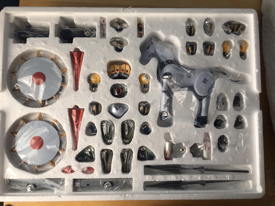 Arcadia KOTETSU JEEG Brave Gokin CM's ANIME EXCLUSIVE Chogokin DELUXE SET + BODY - Immagine 3 di 4