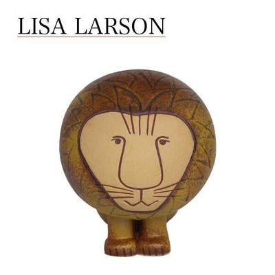 Lisa Larson Lion Medium Africa Series Pottery figurine Made in 
