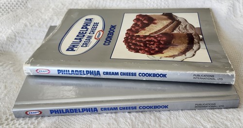 Kraft Philadelphia Cream Cheese Cookbook Lot: 1988 HB/DJ + Spiral Bound Ultimate - Picture 4 of 10