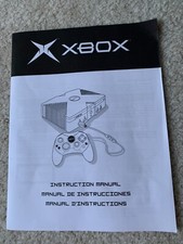 2001-03 Microsoft XBOX Instruction Manual in English, Spanish French