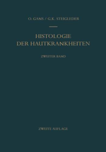 Thumbnail - Histologie Der Hautkrankheiten Zweiter Band Dermatitiden Ii · Örtlich