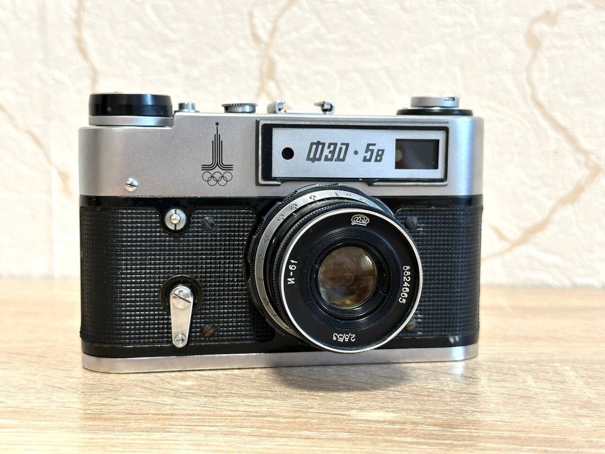 ロシア FED-5 & Industar-61 レンジファインダーカメラ FED 5B Olympics 80 35mm Film Camera Rangefinder Lens Industar-61