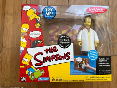 WOS PLAYMATES INTERAKTIV DIE SIMPSONS-UMGEBUNG ERSTE KIRCHE VON SPRINGFIELD
