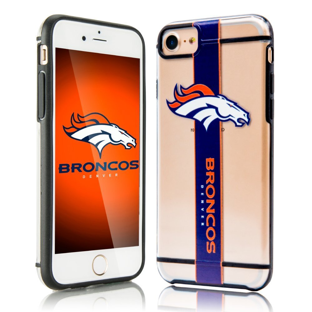 FOCO NFL Denver Broncos Case for iPhone SE (2020-22), 8, 7, 6S