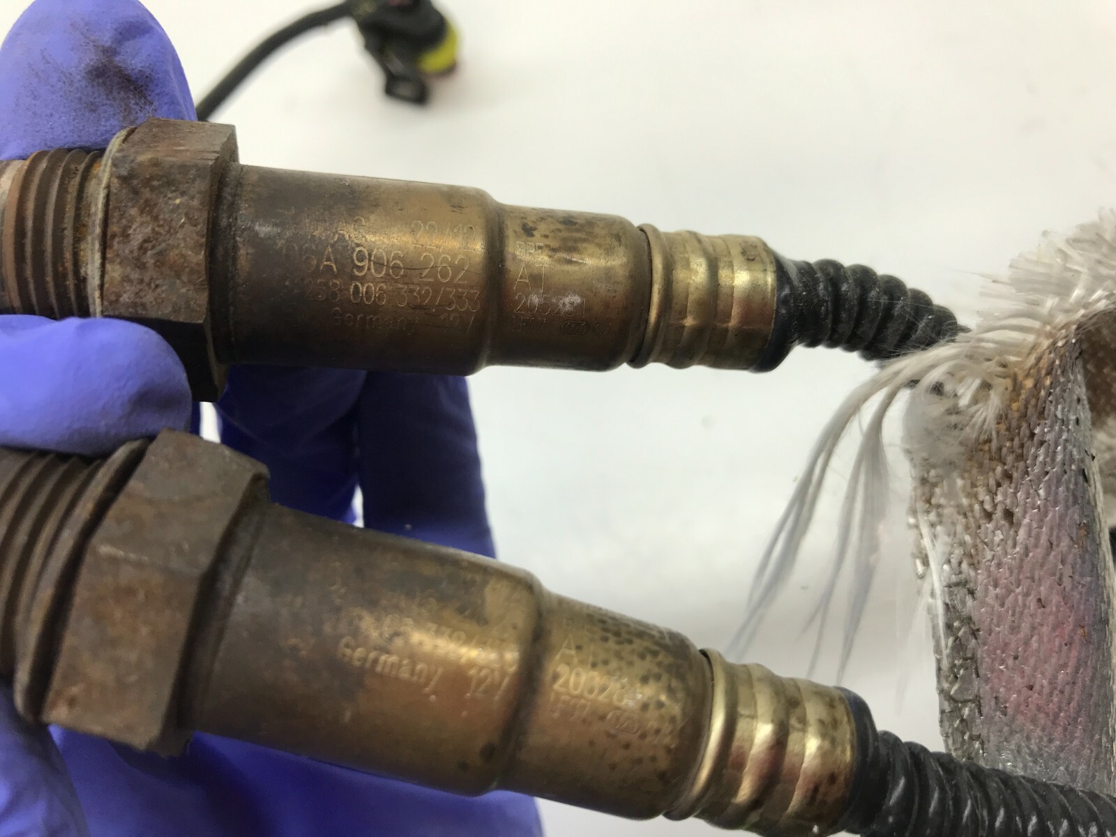 LAMBORGHINI AVENTADOR S SV EXHAUST TEMPERATURE STICK PROBE OXYGEN SENSOR SET OEM