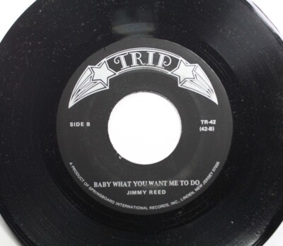 Blues 45 Jimmy Reed - Baby What You Want Me To Do / Big Boss Man On Springboard