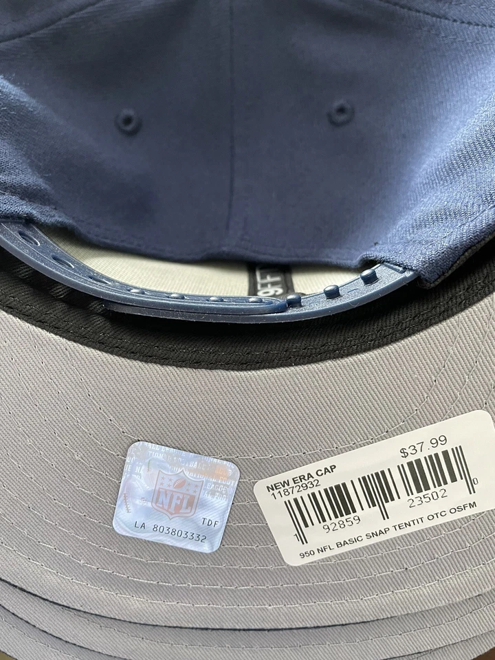 Tennessee Titans New Era 9Fifty Gorra NFL Gorra Snapback Azul Marino Foto 4 de 4