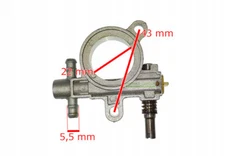 Oil pump for AL-KO Alpina Arebos Atika budget Einhell Fuxtec 23-38cc chainsaw