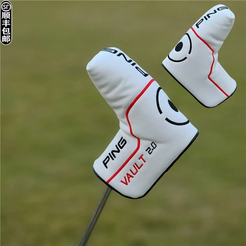 PING G410 Golf Club Headcovers Hybrid Putter Driver Fairway Woods Leather Covers - Imagen 10 de 21