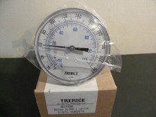 TRERICE BI-METAL THERMOMETER 20-240F 3"