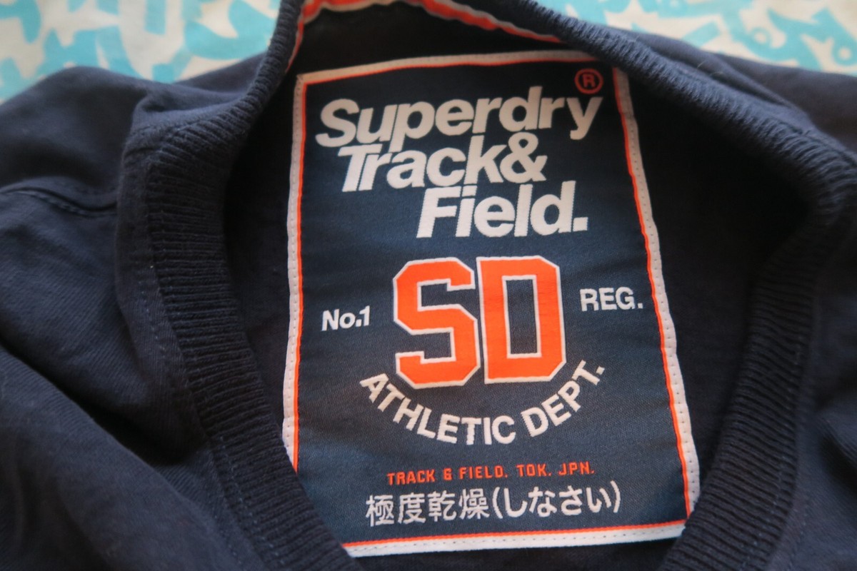 Superdry Track & Field T-Shirt 54 Japan Athletics Graphic