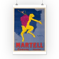 Martell Cognac (cappiello) 1905 Vintage Ad (12x18 Art Print) Martell Cognac (cappiello) 1905 Vintage Ad (12x18 Art Print)