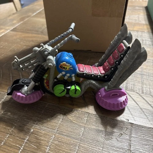 VINTAGE 1990 Playmates TMNT Mutant Ninja Turtles Motorcycle Mirage