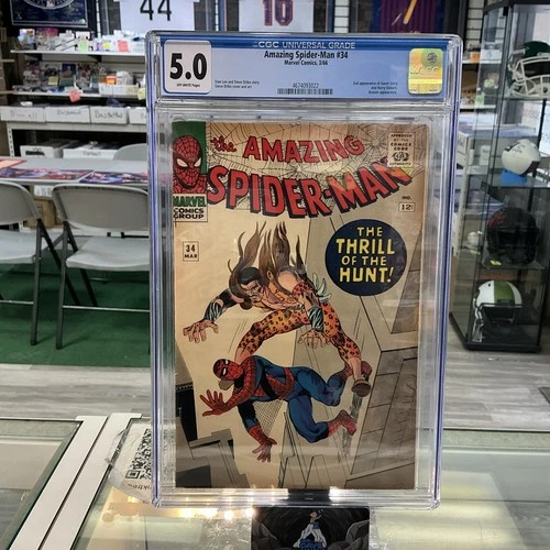 Amazing Spider-Man #34 (1966) 2nd Gwen Stacy CGC 5.0