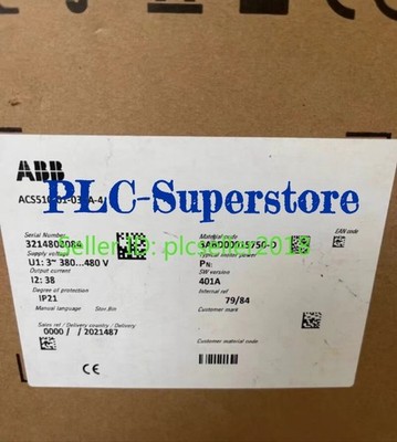 1 PC NEW ABB frequency converter ACS510-01-038A-4 DHL or FedEx