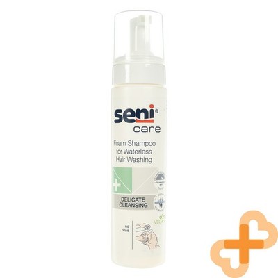 SENI CARE Schaum Shampoo Ohne Wasser 200 ml Deep Cleansing Deoplex