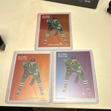 Upper Deck Allure Color Flow Jason Robertson Stars Red-Orange Blue-Purple 3 Car…