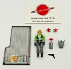 1987 Psyche Out w/ File Card Complete GI Joe Figure