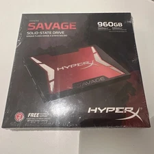 Kingston HyperX SAVAGE 960GB  SSD SATA3 2.5" SHSS37A/960G *NEW *FACTORY SEALED