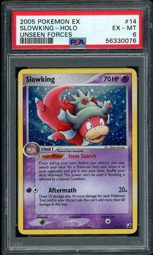 Slowking graded PSA 6 for sale on eBay