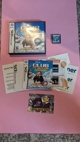 Club Penguin: Elite Penguin Force (Nintendo DS, 2008) CIB