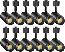 Zoomable J Type Track Lighting Heads Dimmable Track Light Heads LED Track Lighti