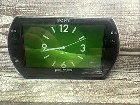 PSP Go PlayStation PSP-N1001 Black Portable Game Console w Charger - Tested