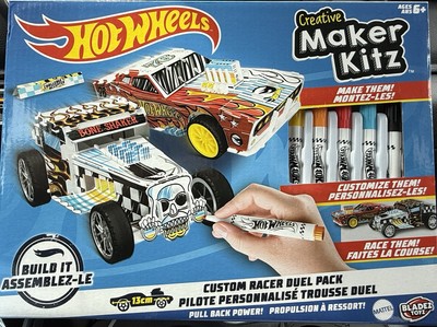 Hot Wheels Creative Maker Kits Custom Racer Duel Pack Bladez Toys
