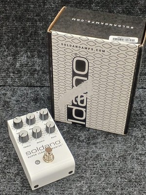 SOLDANO SLO Pedal Gitarren-Effektpedal gebrauchsfertig Top Zustand