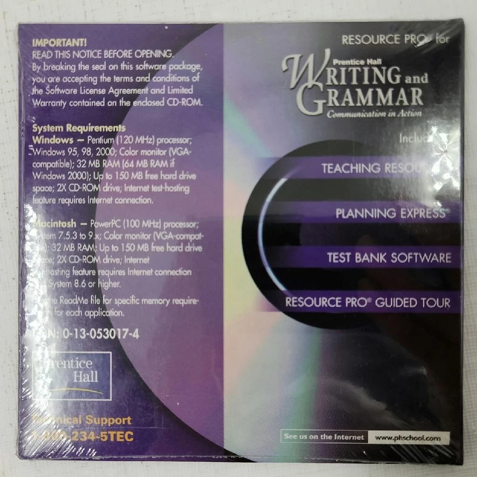 Prentice Hall Writing and Grammar: Bronze Level Resource Pro CD-ROM - Image 2 of 3