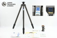 N MINT GITZO G1227MK2 Carbon Fiber Tripod G1275M Off Center Ball Head JAPAN