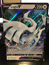 Lugia V SWSH301 Pokemon Black Star Promo Jumbo
