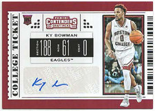 2019 Contenders Draft KY BOWMAN 