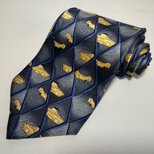 The Beatles Apple Corps Yellow Submarine Multi Color 100 Silk Tie Korea