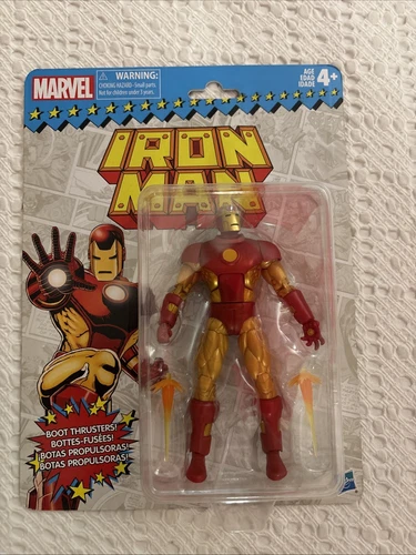 Iron Man retro cardado Marvel Legends