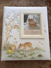 1975 Hallmark Betsy Clark Baby Album w Charming Proverbs