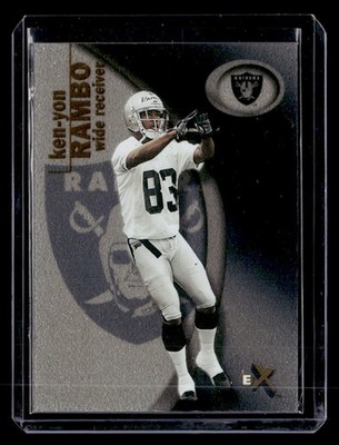 2001 Fleer E-X #123 Ken-Yon Rambo #/1500