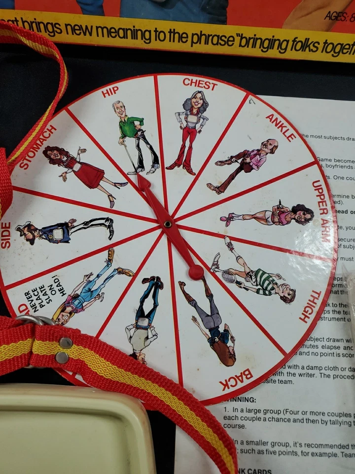 Wanna See My Great Moves Hasbro Boardgame 1978 Vintage Rare Party Game Retro - Image 4 of 4