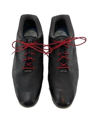 FootJoy DNA 2.0 Golf Shoes Men Sz 13 Black Leather Red Lace Soft