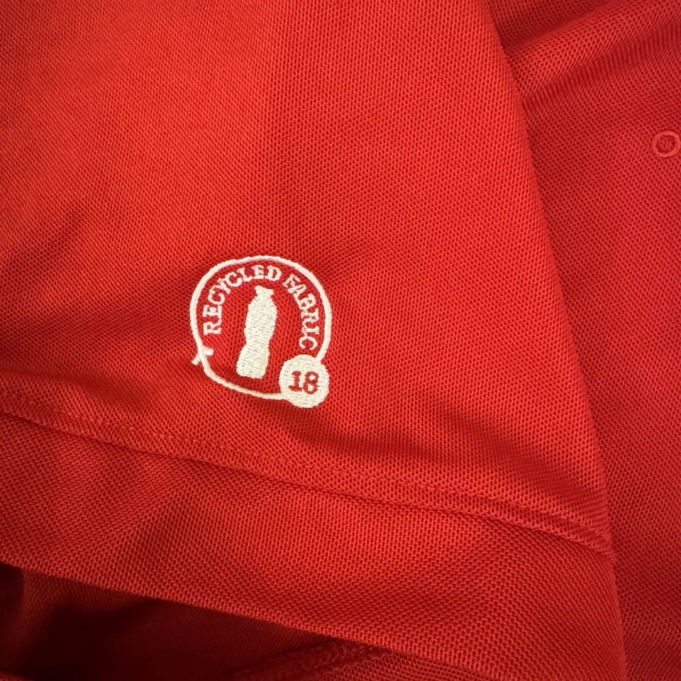 Oobe Chick Fil A Shirt 3XL Red Team Style Polo Shirt Short Sleeve - Image 4 of 4