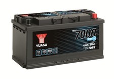 YBX7019 12V 100Ah 850A Yuasa EFB Start Stop 3yr Warranty battery