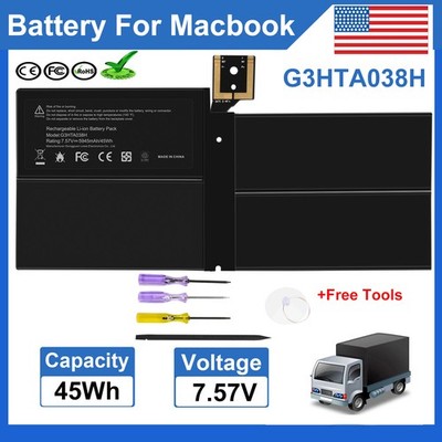 New Battery G3HTA038H For Microsoft Surface Pro 5 Pro 6 1796 (2017 New Pro) 45Wh