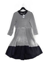 COS A-Line Midi Dress M in White