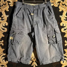 Y2K American Eagle faded cargo shorts used to be pants