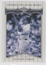 2003 Upper Deck Yankees Signature Series Lou Piniella #55 6ks