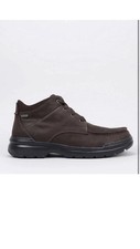 Stivali da uomo Clarks 'Rockie 2 Up GTX' casual in pelle nabuk impermeabili 8 G/42