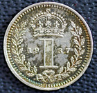 1937 Great Britain 1 Penny Maundy KM843 proof — photo 2