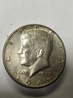 1966 Kennedy Half AU
