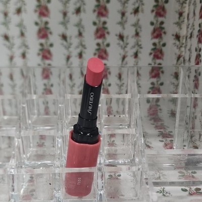 Shiseido Lipstick Stick Vibrant Pink Shade 7055 Long-Lasting Color Makeup