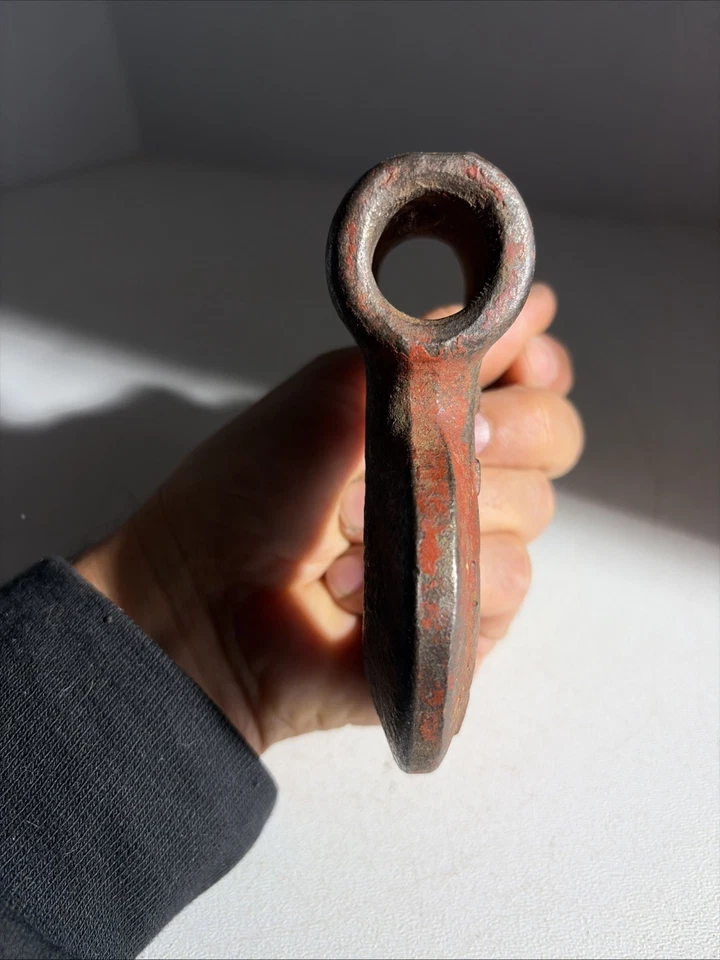 Винтажный промышленный сверхпрочный такелажный крюк Crosby G3C A 1/2 дюйма - Изображение 4 из 4